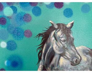 "Should I Stay Or Should I Go Now?" Original Chris Wakefield Mixed Media On Canvas Painting